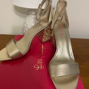Lily Pulitzer Embellished Amber Lynn Sandal Heel